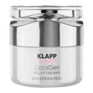 24H Cream Rich | Crema reafirmante 24h 50ml - Collagen Fill-Up Therapy - Klapp ®