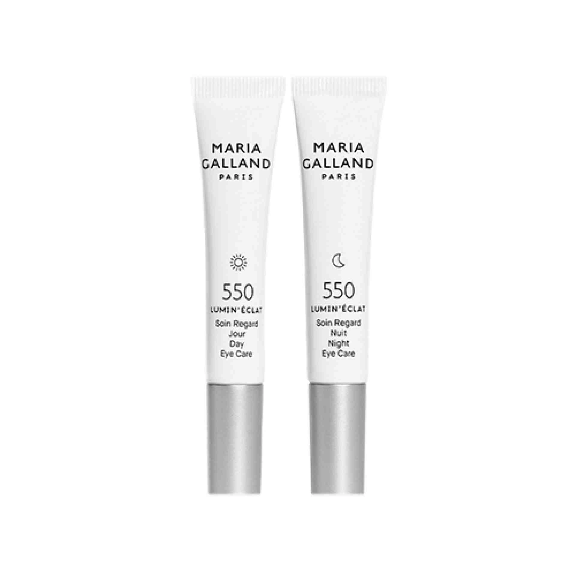 550 Soin Duo Regard Eye Care Duo | Dúo Cuidado de Ojos 2x10ml - Lumin'Éclat - Maria Galland ®