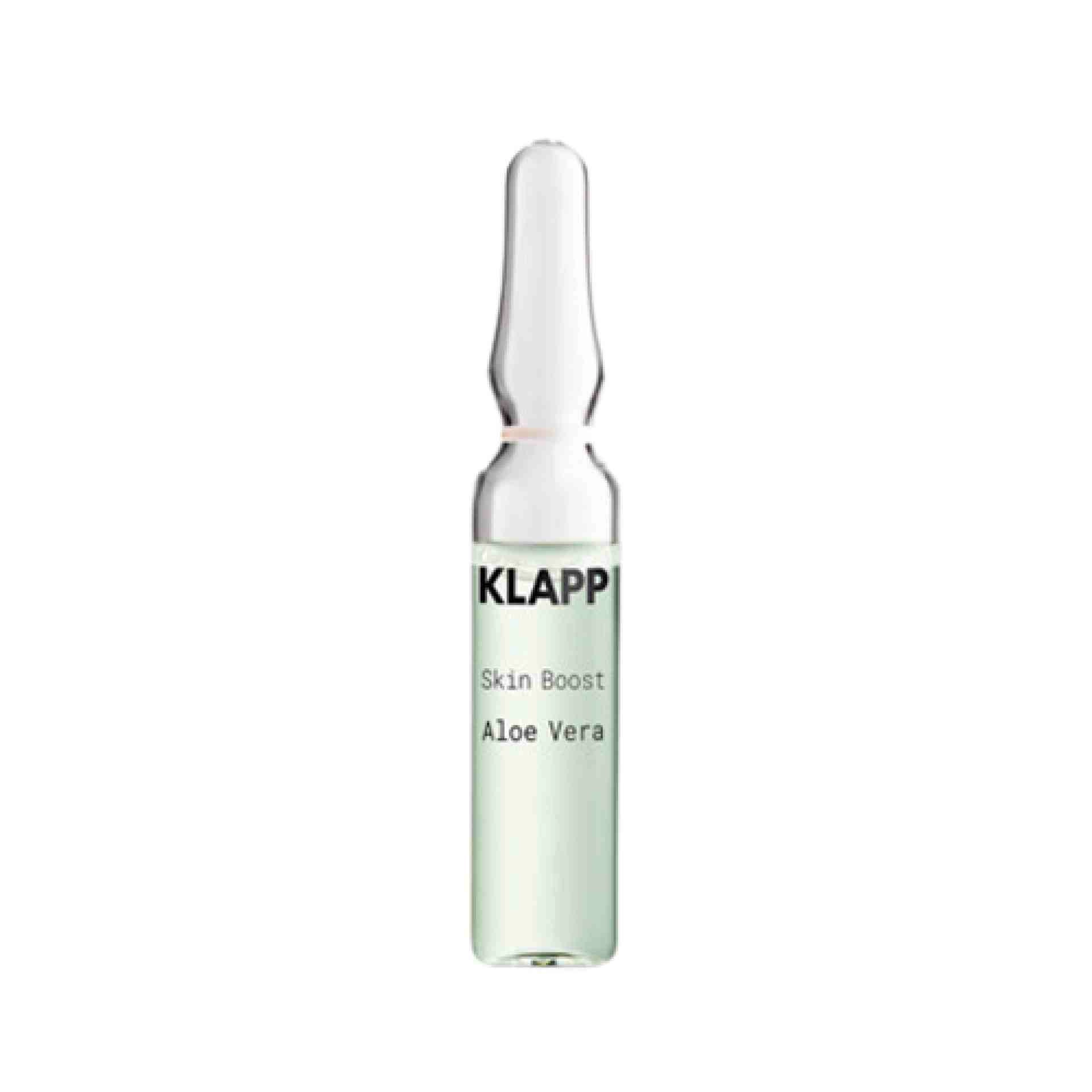 Aloe Vera | Ampollas con aloe vera 5x2ml - Skin Boost - Klapp ®