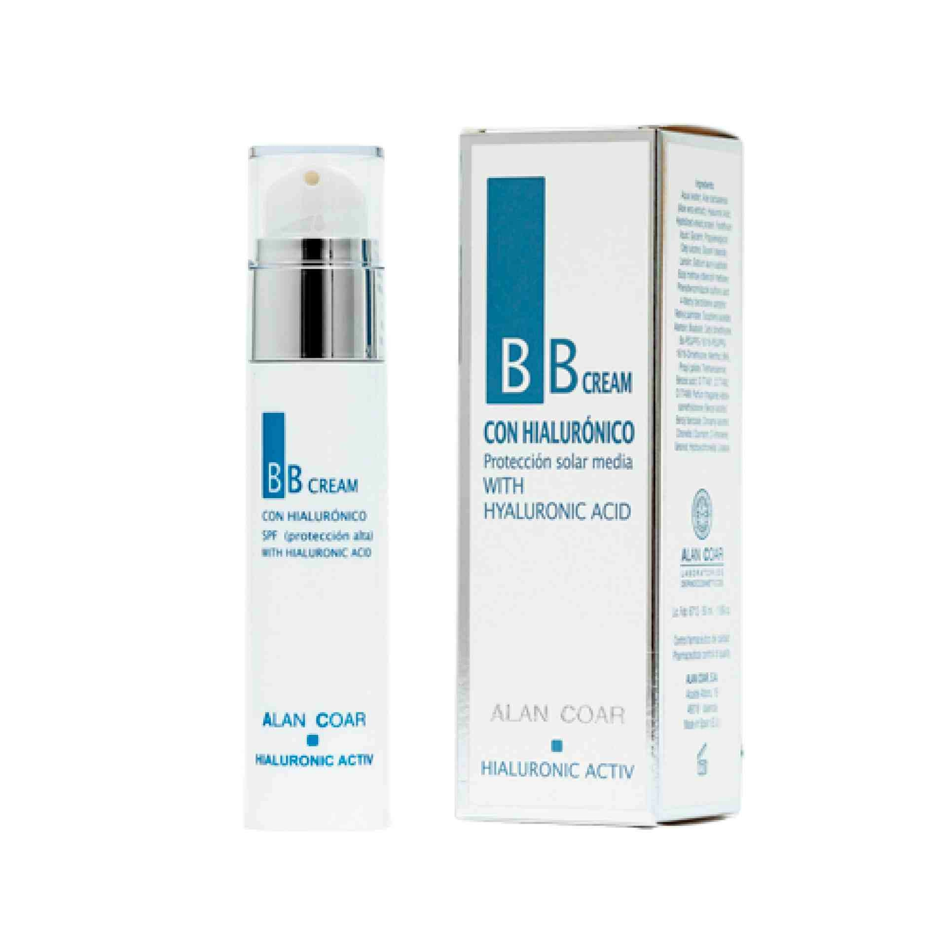 BB CREAM | Crema con color 50 ml - Hyluronic Activ - Alan Coar ®