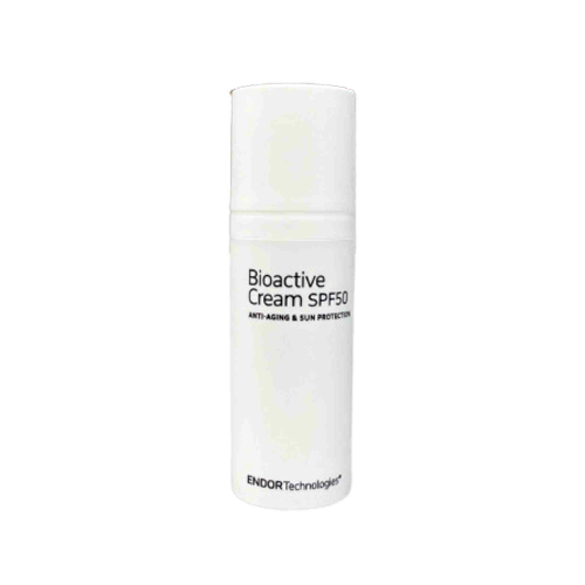 Bioactive Cream SPF50 | Protector solar facial antiedad 50ml - Endor Technologies ®