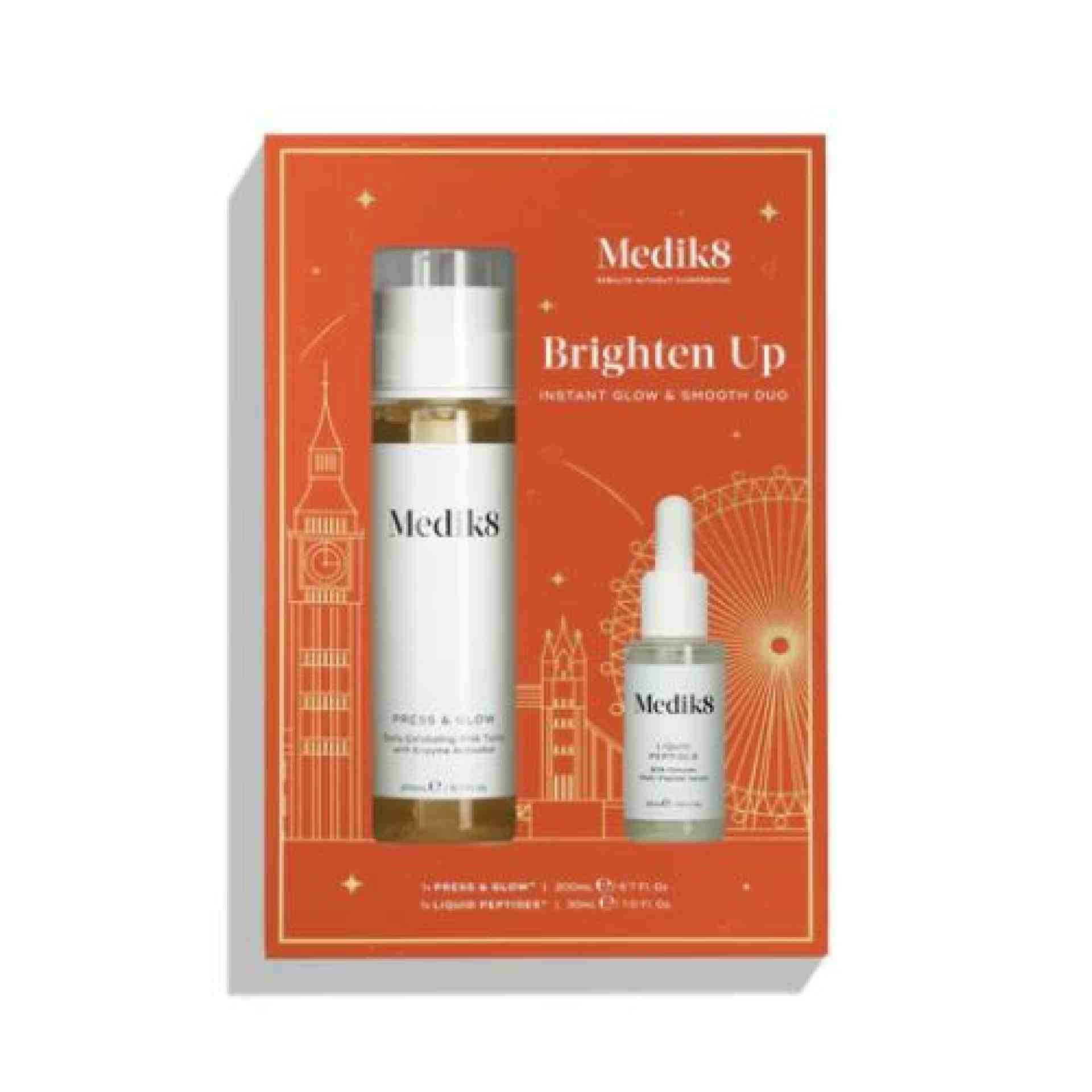 Brighten Up | Pack Navidad Dúo Brillo y Suavidad - Medik8 ®