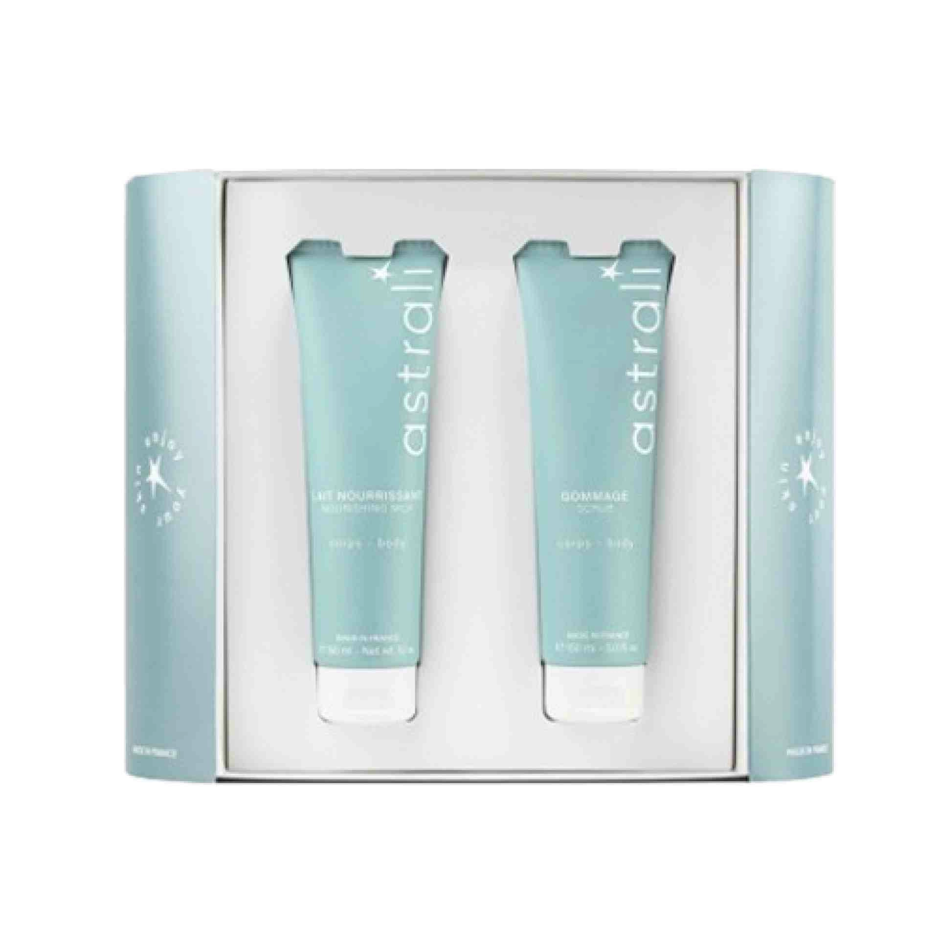 Coffret Corps Régénerant | Set corporal regenerador: Leche + Exfoliante corporal - Astrali ®