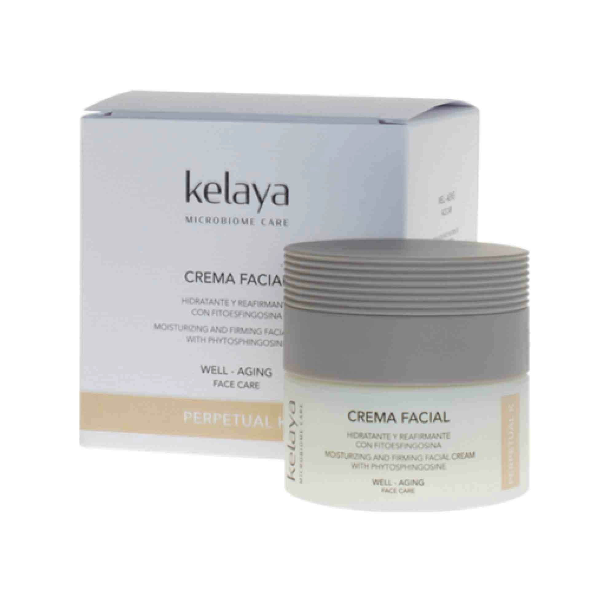 CREMA FACIAL Hidratante y reafirmante con fitoesfingosina 50ml - Perpetual K - Kelaya ®