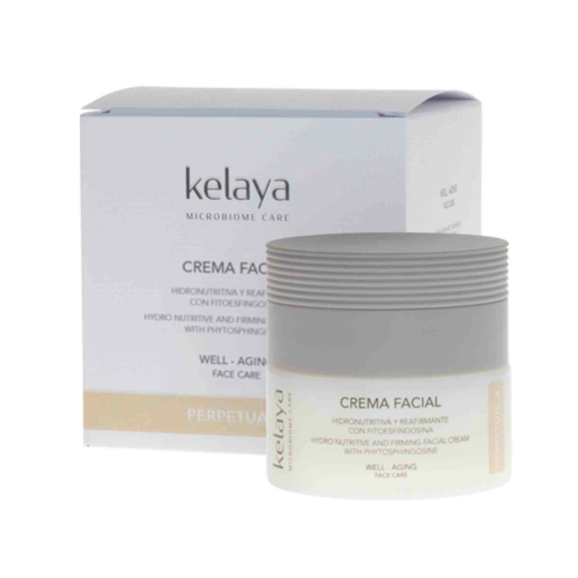 CREMA FACIAL Hidronutritiva y reafirmante con fitoesfingosina 50ml - Perpetual K - Kelaya ®