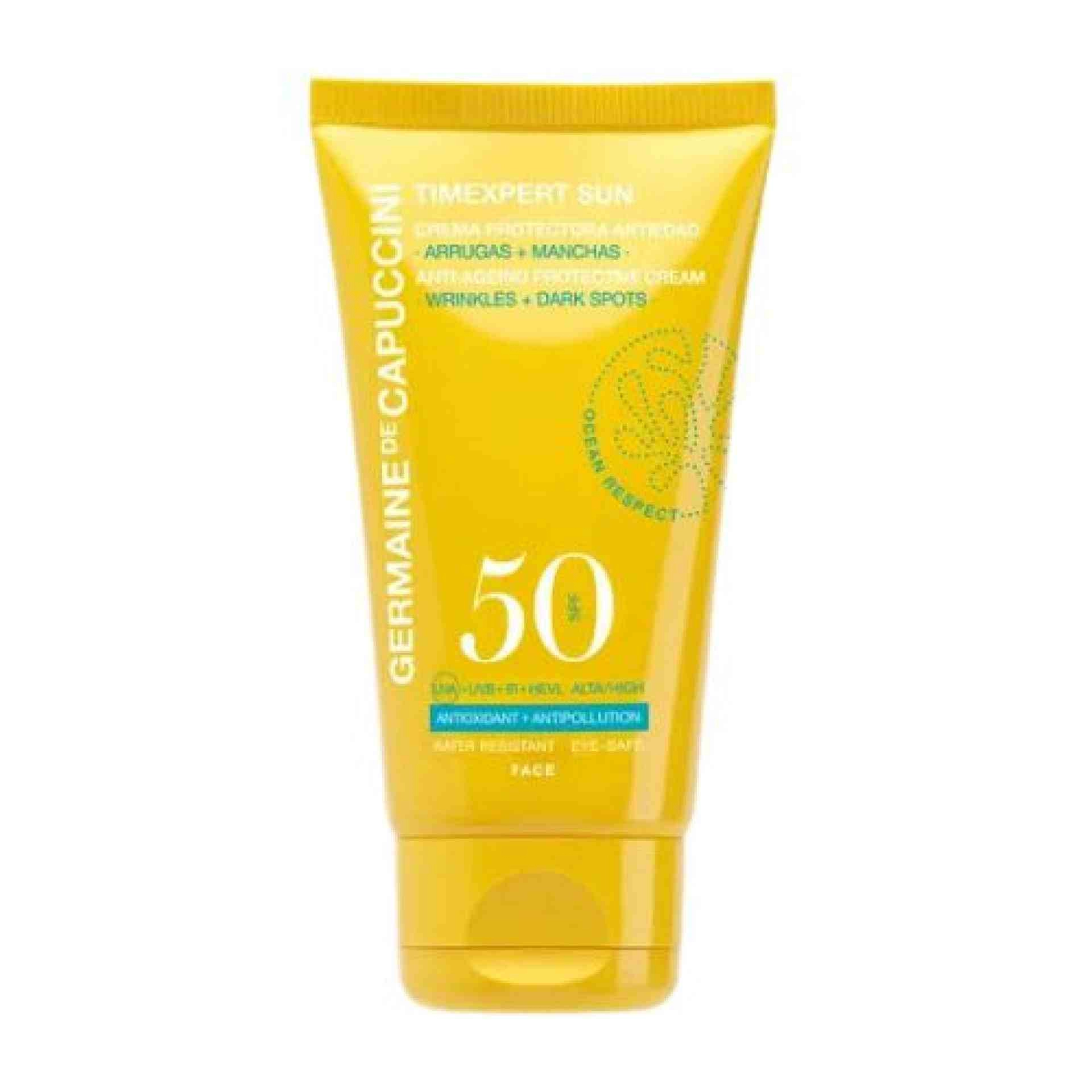 Crema Protectora Antiedad | SPF50 - Timexpert Sun - Germaine de Capuccini ®