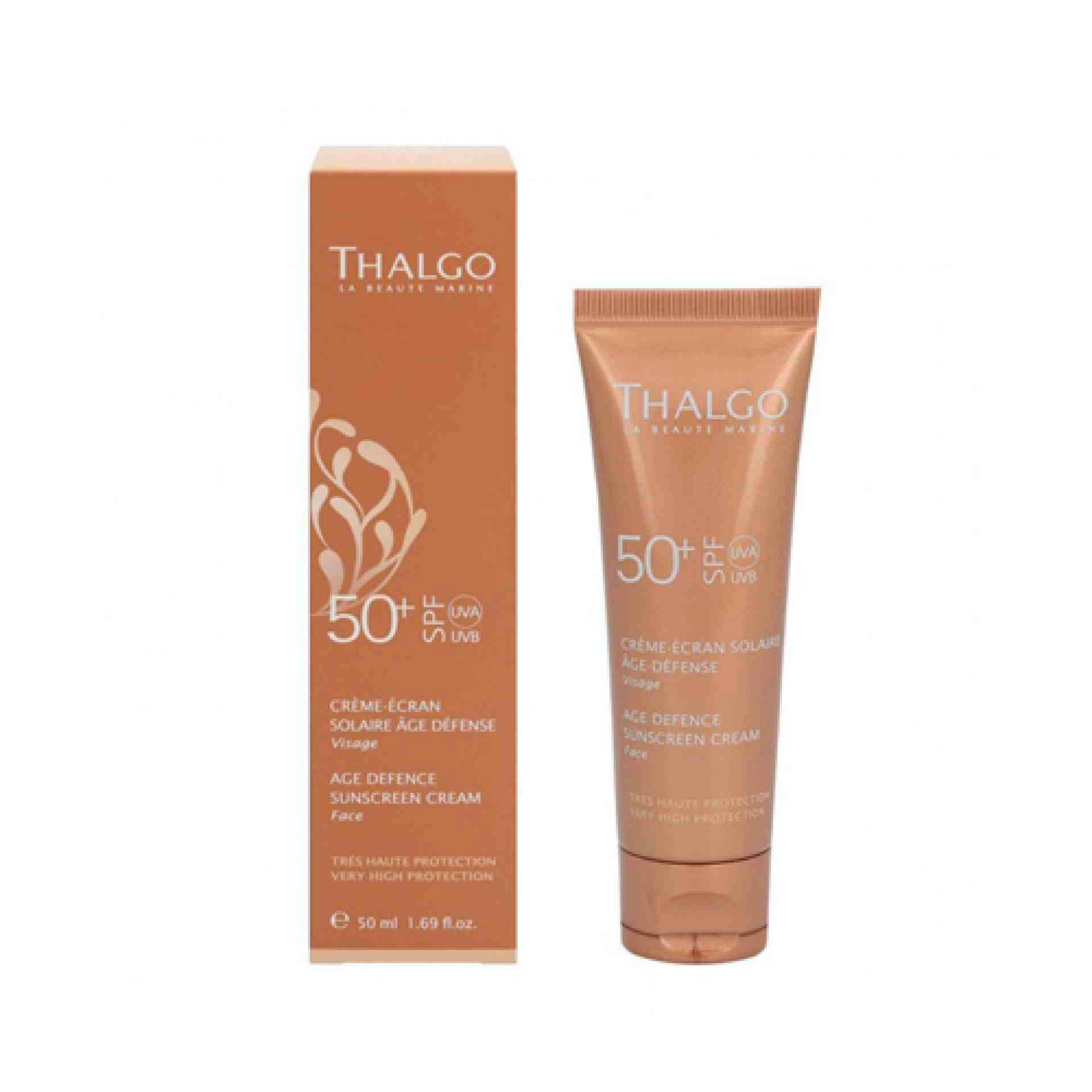 Crème-Écran Solaire Age Défense SPF 50+ | Crema Solar - Protecteurs - Thalgo ®