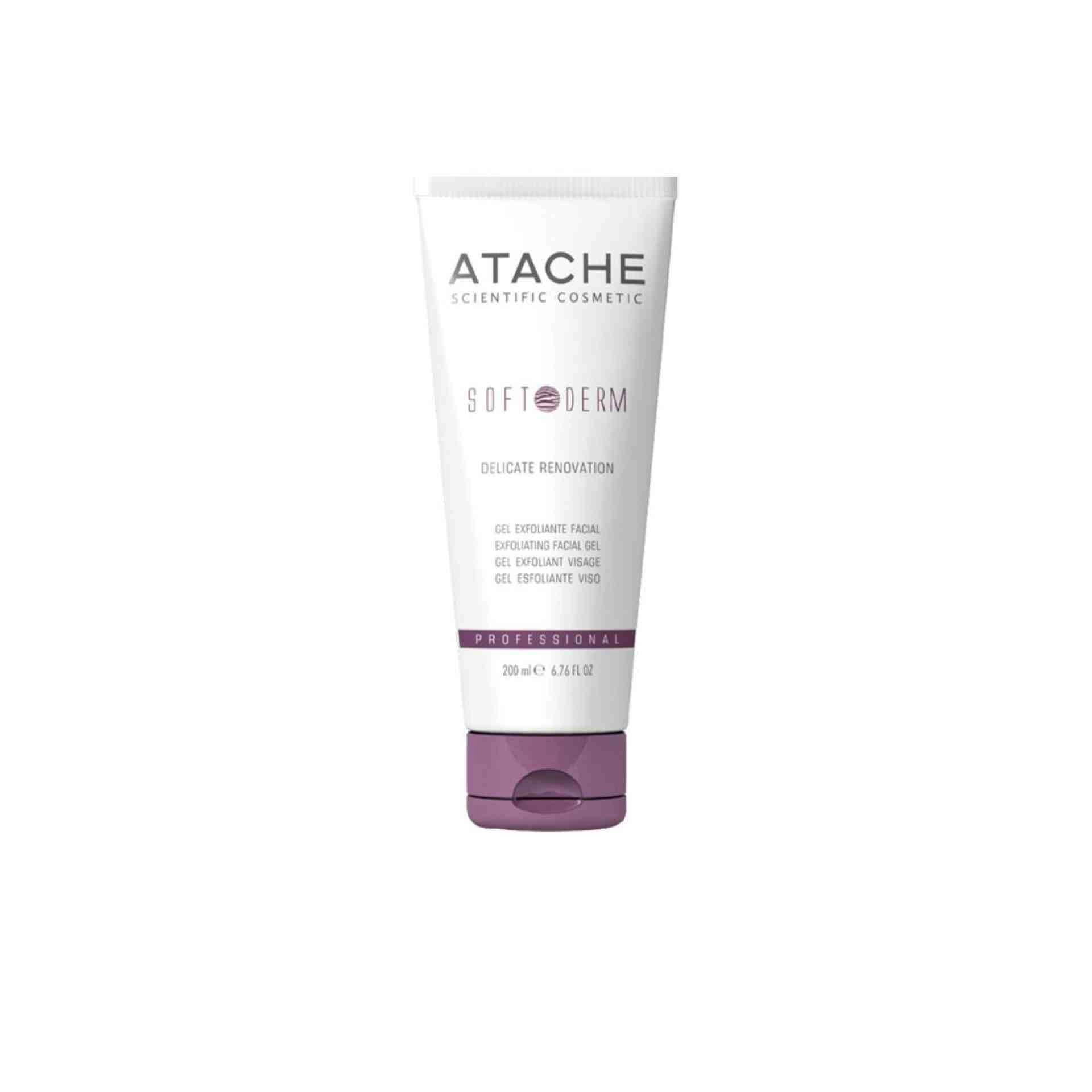 Delicate Renovation | Gel exfoliante facial para piel sensible 200 ml - Soft Derm - Atache ®