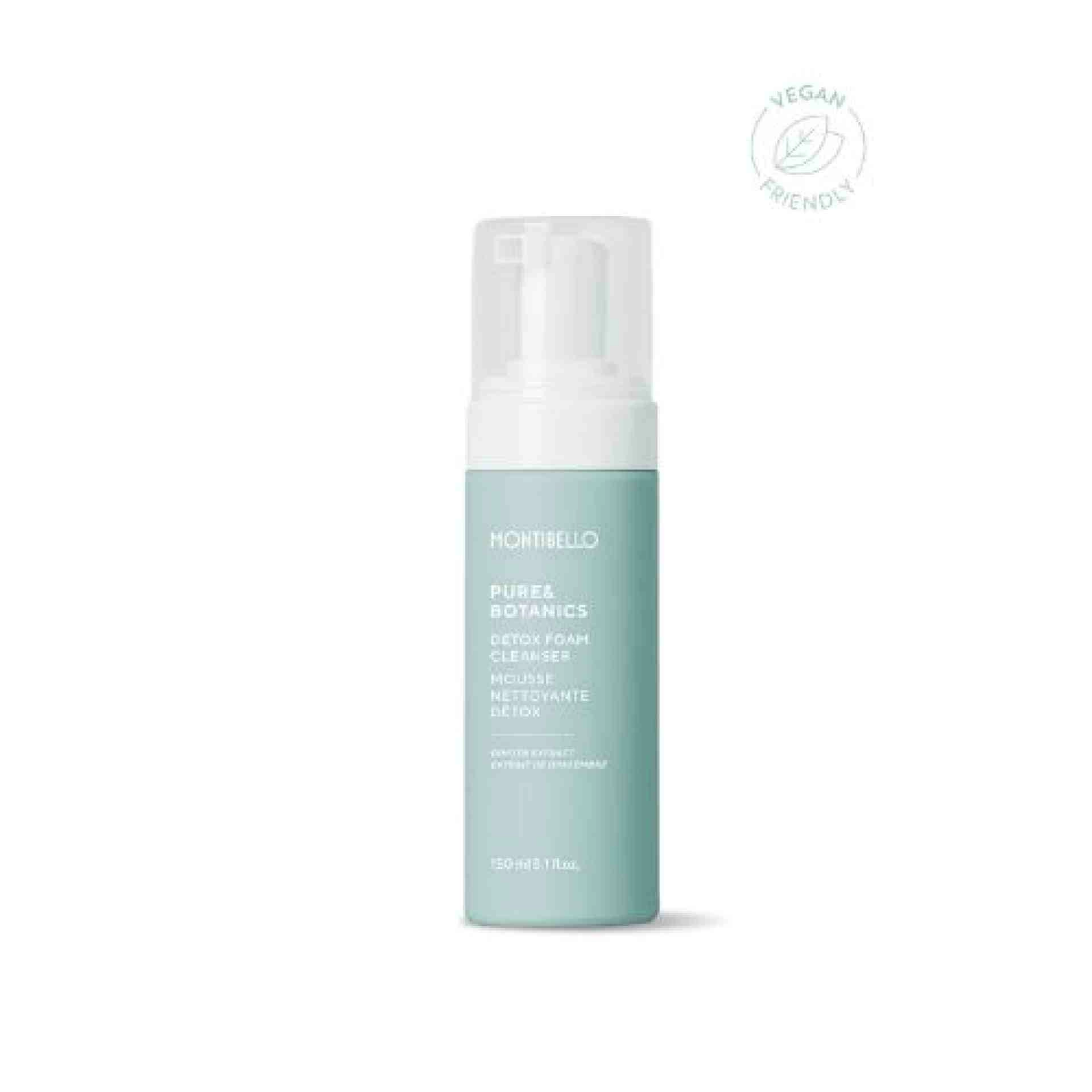 Detox foam cleanser | Espuma limpiadora 150 ml - Pure & Botanics - Montibello ®