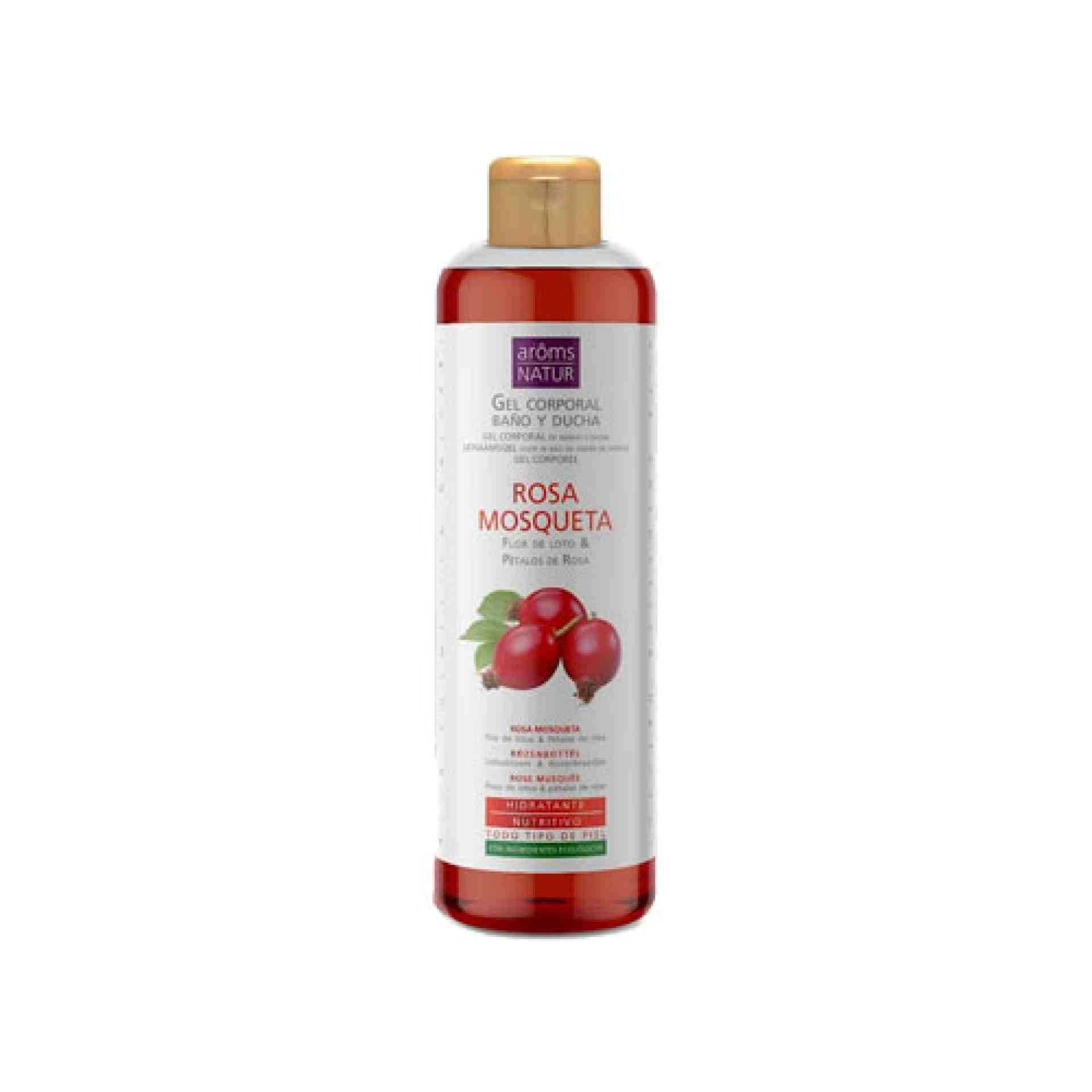 Gel Corporal Rosa mosqueta | Gel Hidratante 500 ml - Arôms Natur ®