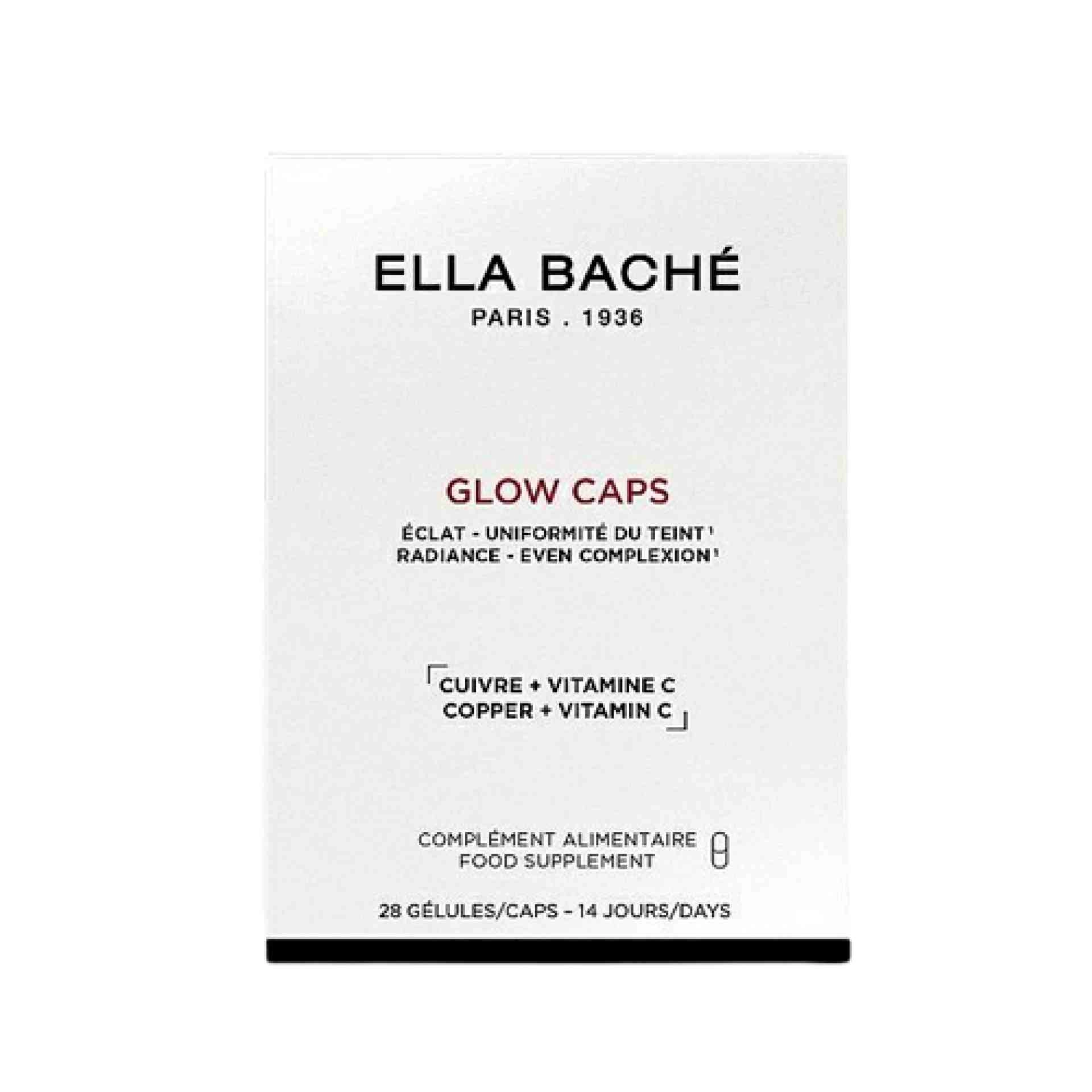 Glow Caps | Cápsulas iluminadoras 28 cáps - Tomate Glow - Ella Baché ®