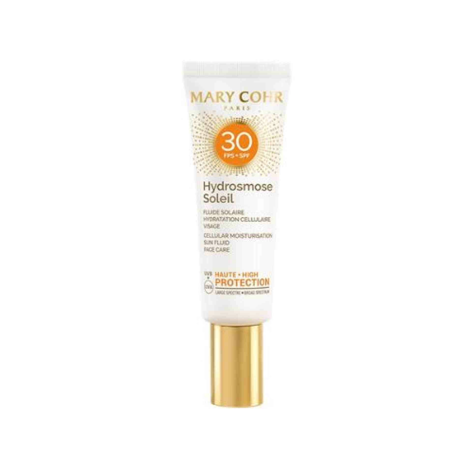 Hydrosmose Soleil Visage SPF30 | Fluido solar facial 50ml - Mary Cohr ®