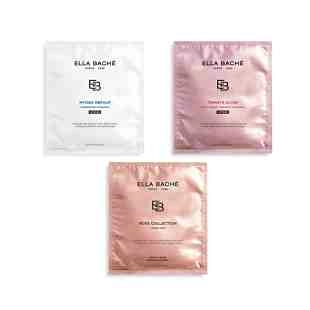 Kit 3 mascarillas: Effervescent Micro-Peeling + Masque Infusion Hydra-Repulpant + Masque Bio-cellulose Hydra Roses -  Ella Baché ®