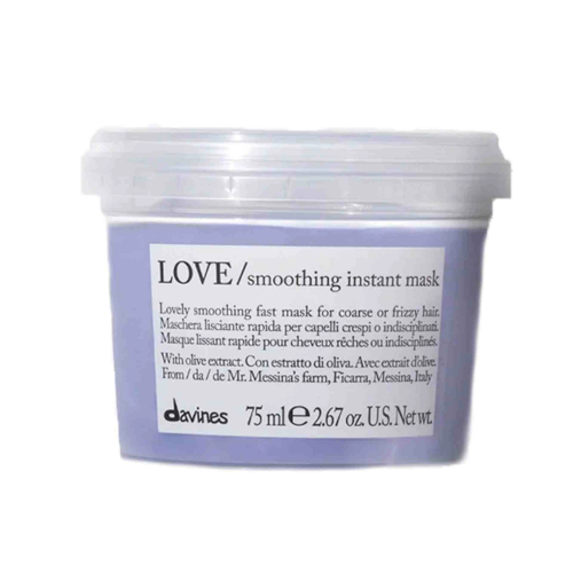 LOVE SMOOTHING / Instant Mask | Mascarilla disciplinante - Essential Haircare - Davines ®