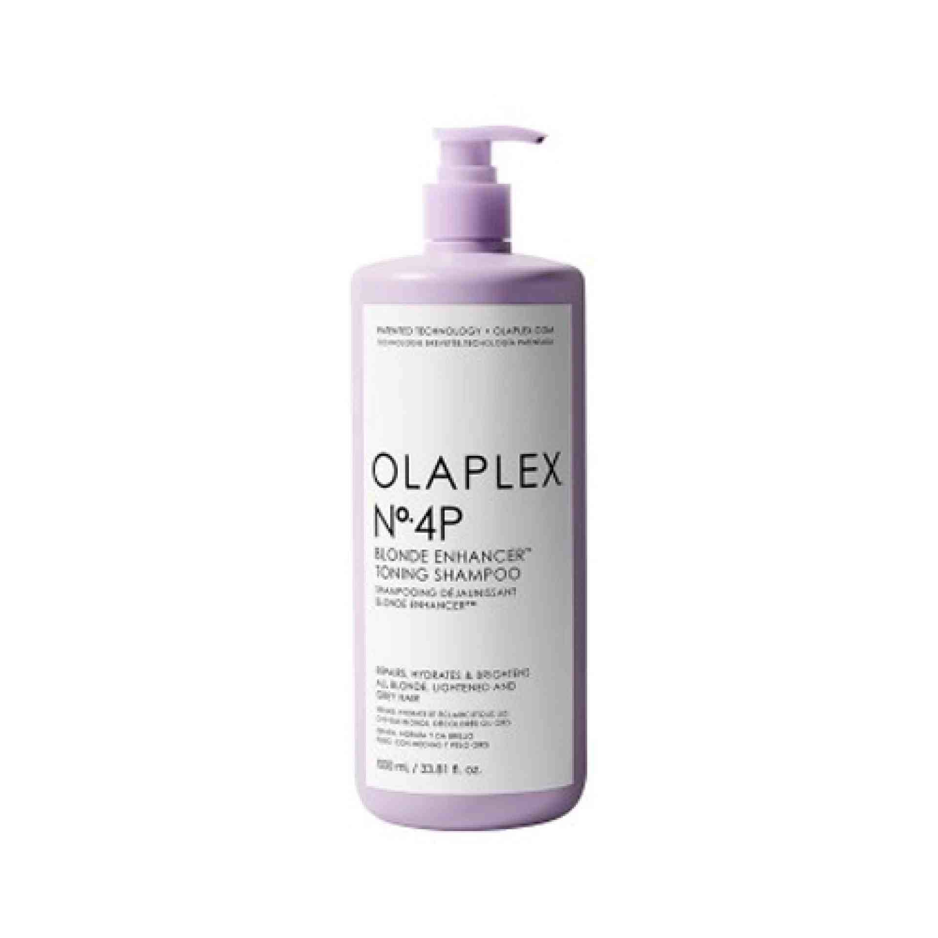 Nº 4P Blonde Enhancer Toning Shampoo | Champú para cabello rubio - Olaplex ®