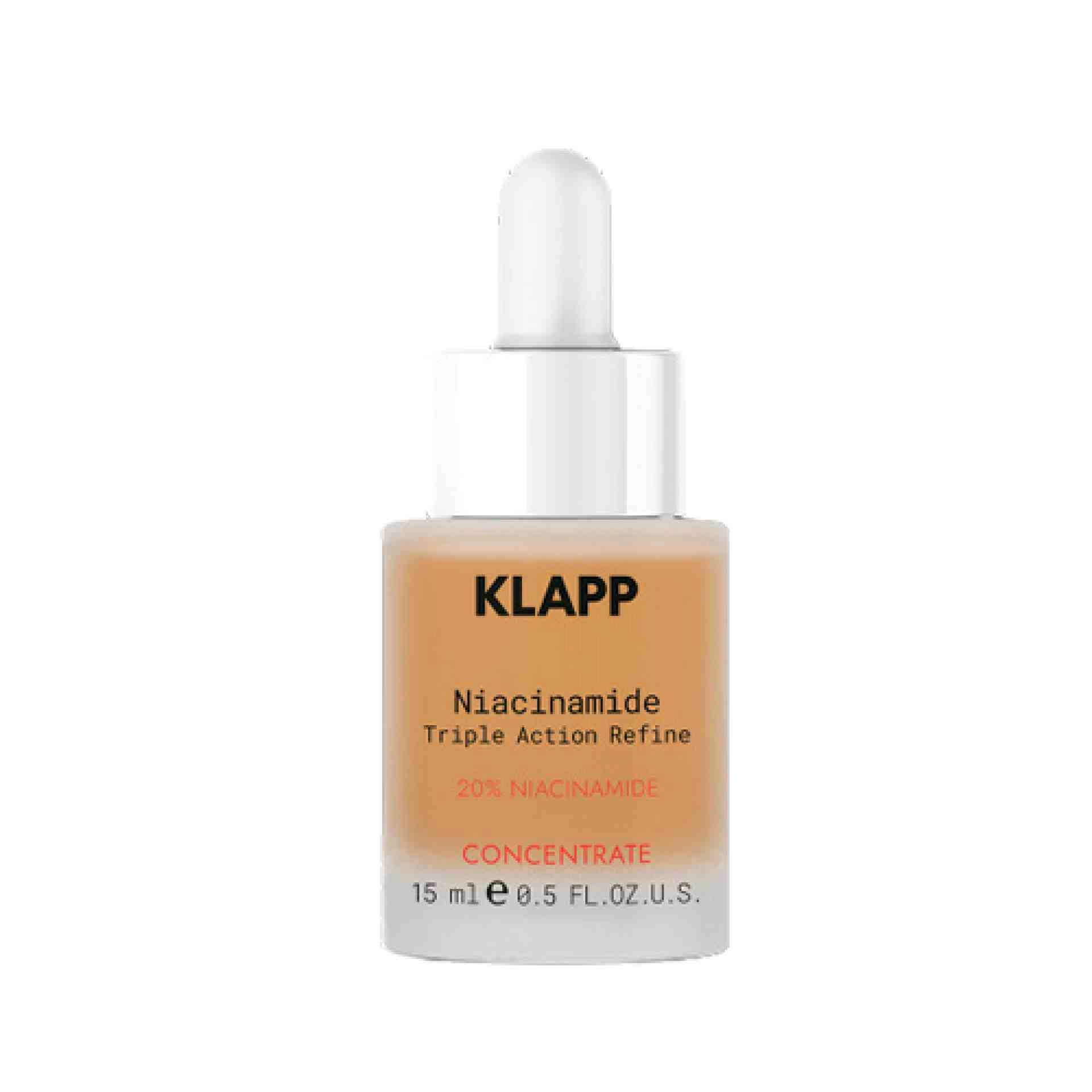 Niacinamide Concentrate 20% | Concentrado refinador 15ml - Triple Action Refine - Klapp ®