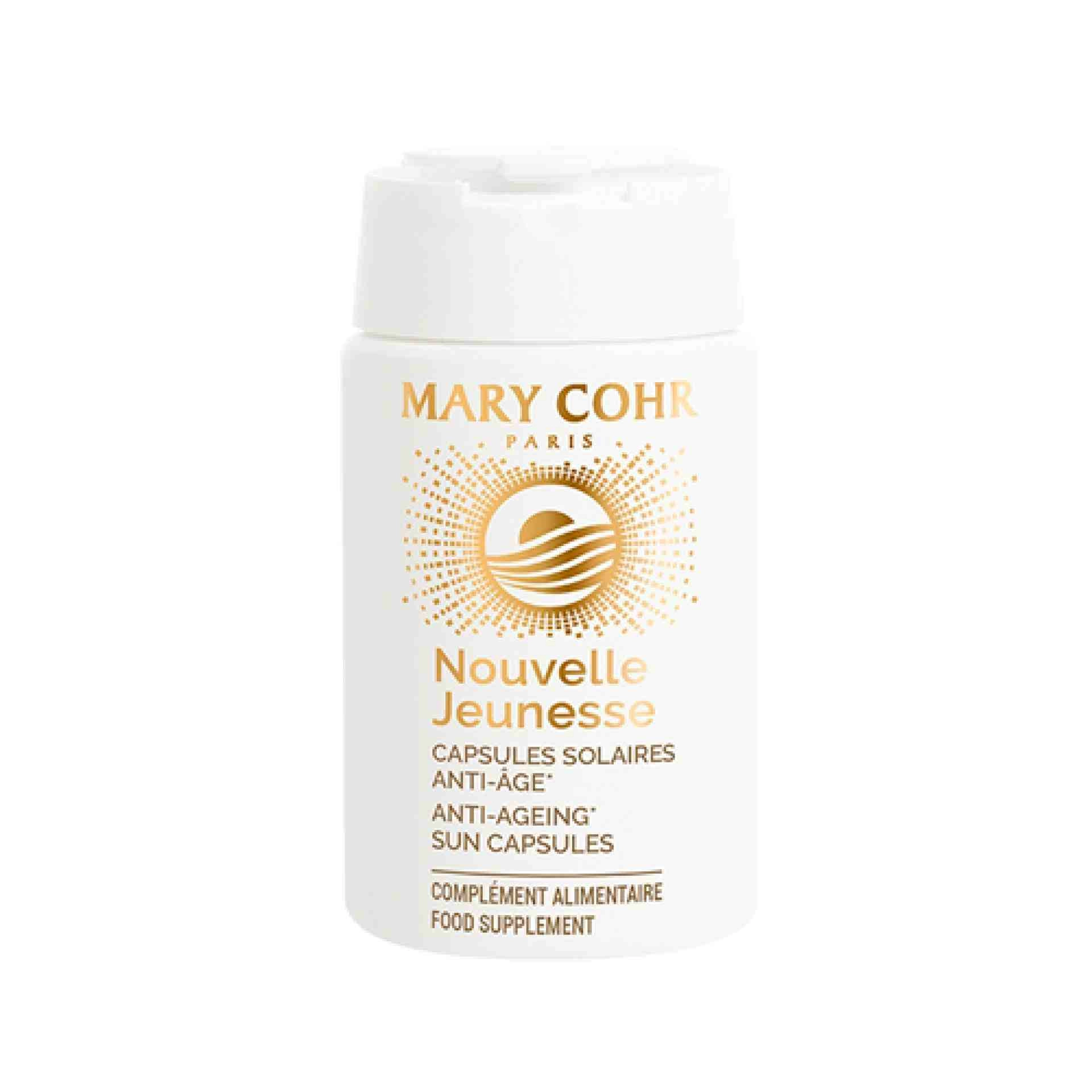 Nouvelle Jeunesse Capsules Solaires | Cápsulas solares 30 cápsulas - Mary Cohr ®