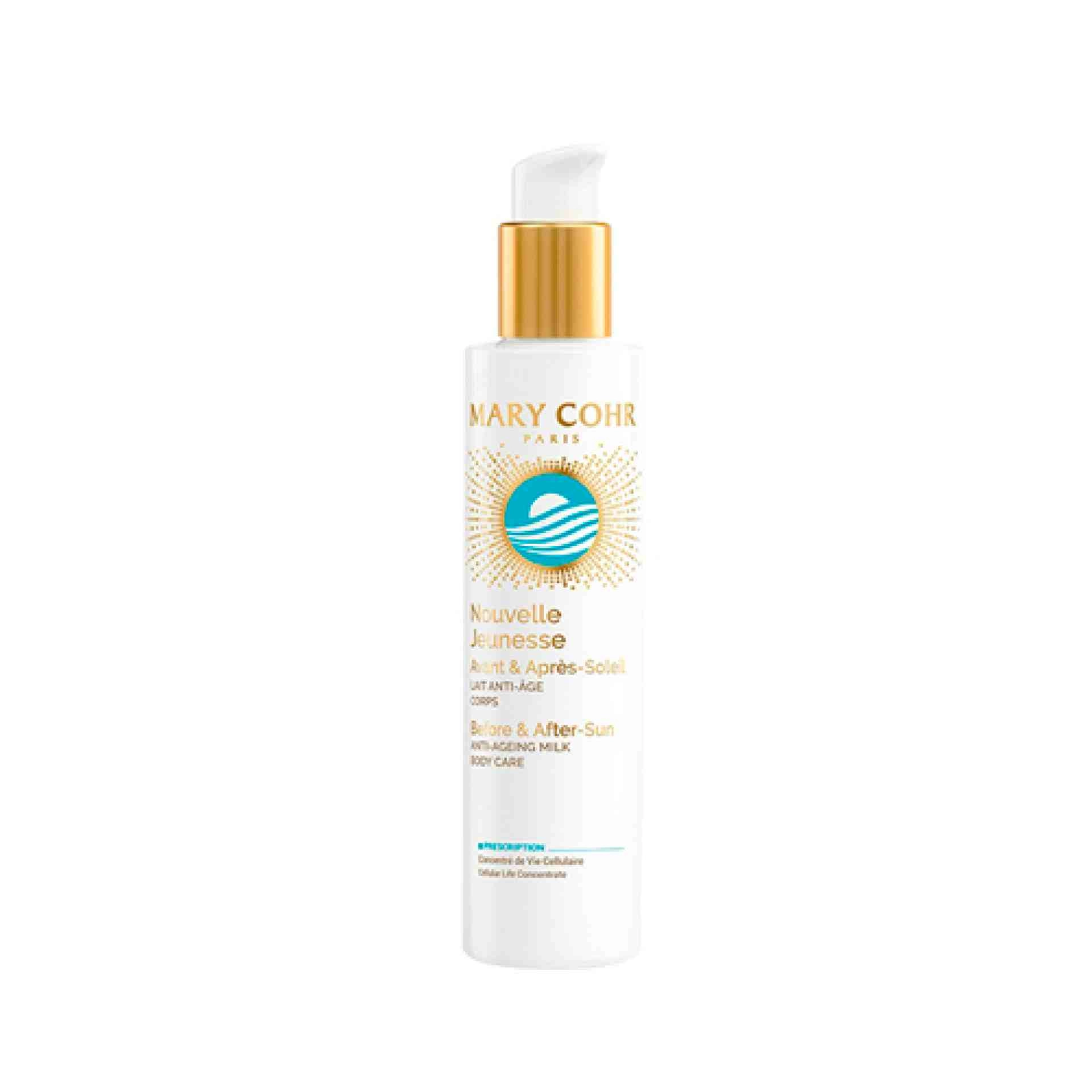 Nouvelle Jeunesse Soleil Avant/Après Corps | Leche antiedad corporal 150ml - Mary Cohr ®