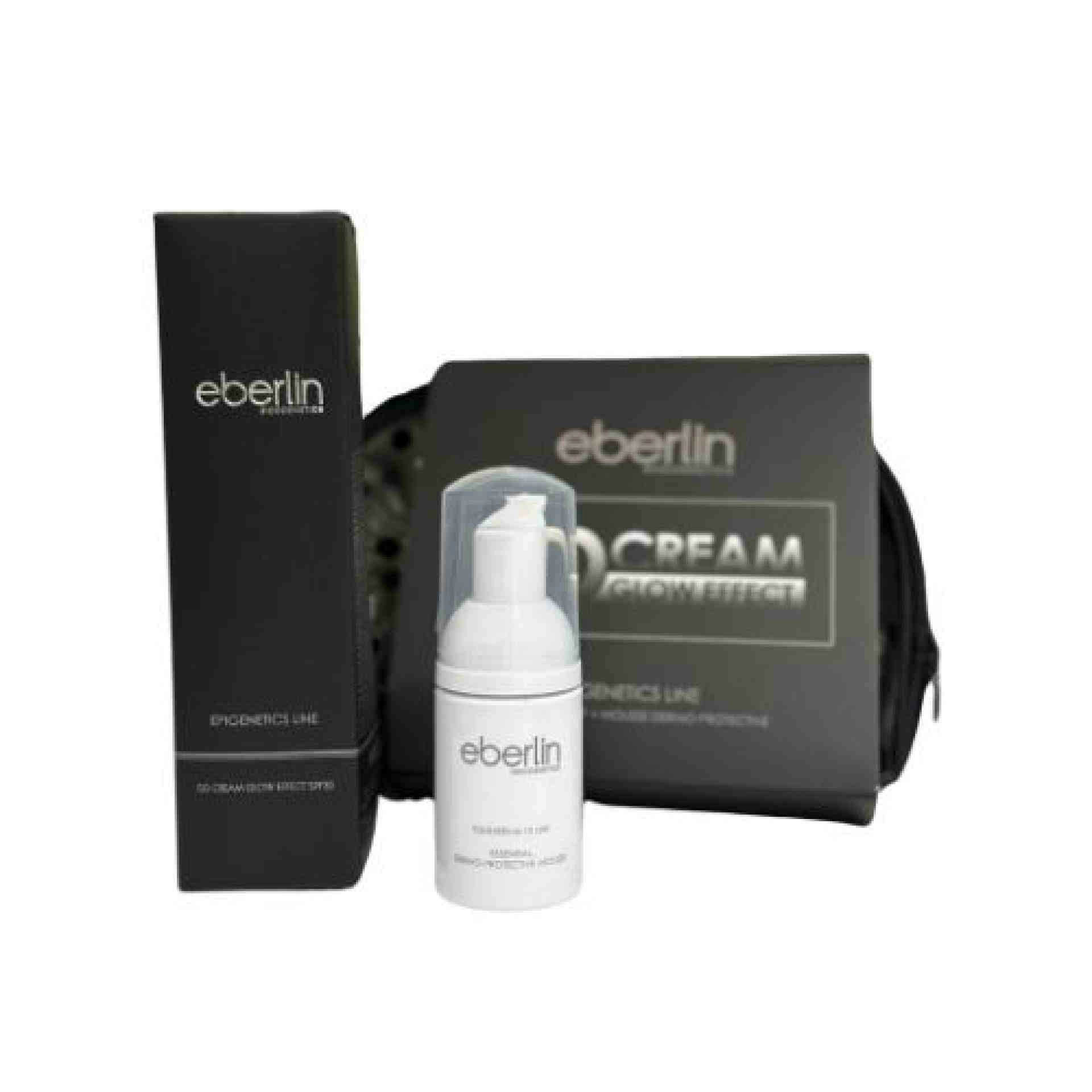 Pack DD Cream Glow Effect | DD Cream 50 ml - Mousse Dermo-Protective 30 ml - Calming Line - Eberlin ®