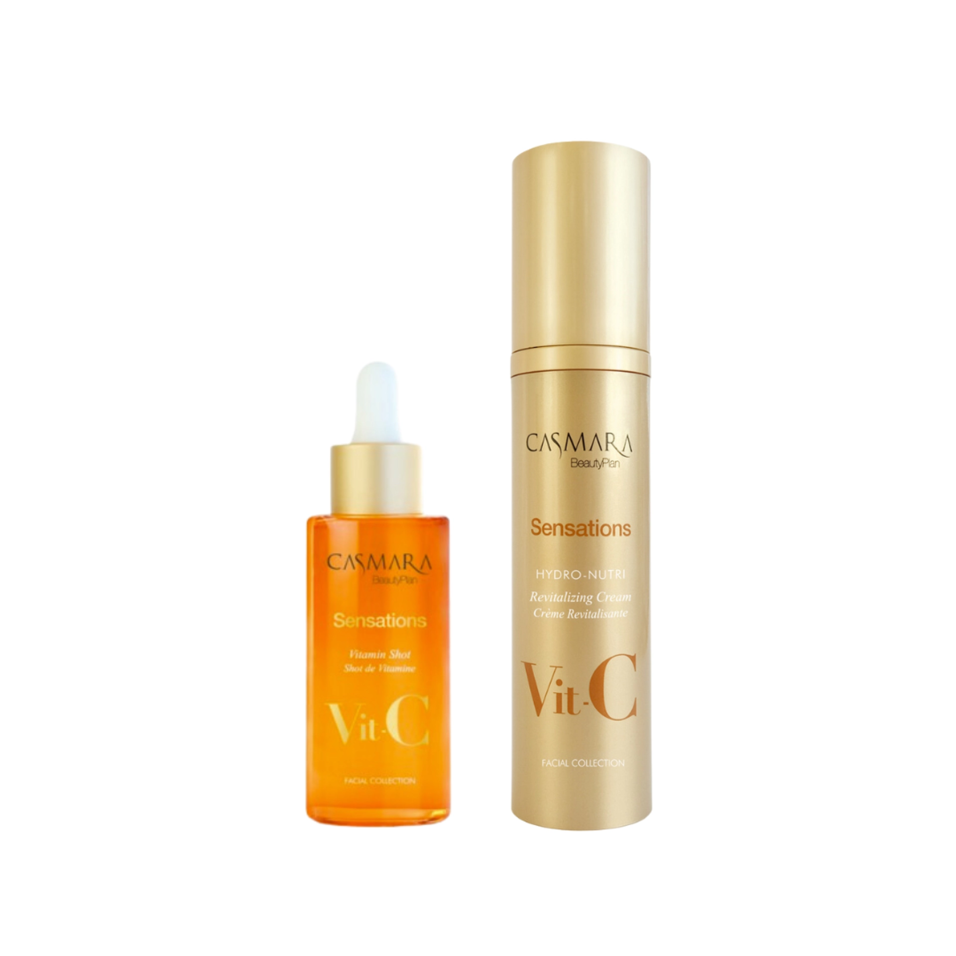 Pack Navidad Revitalizante | Vitamin Shot 50 ml + Revitalizing Cream 50 ml - Casmara ®