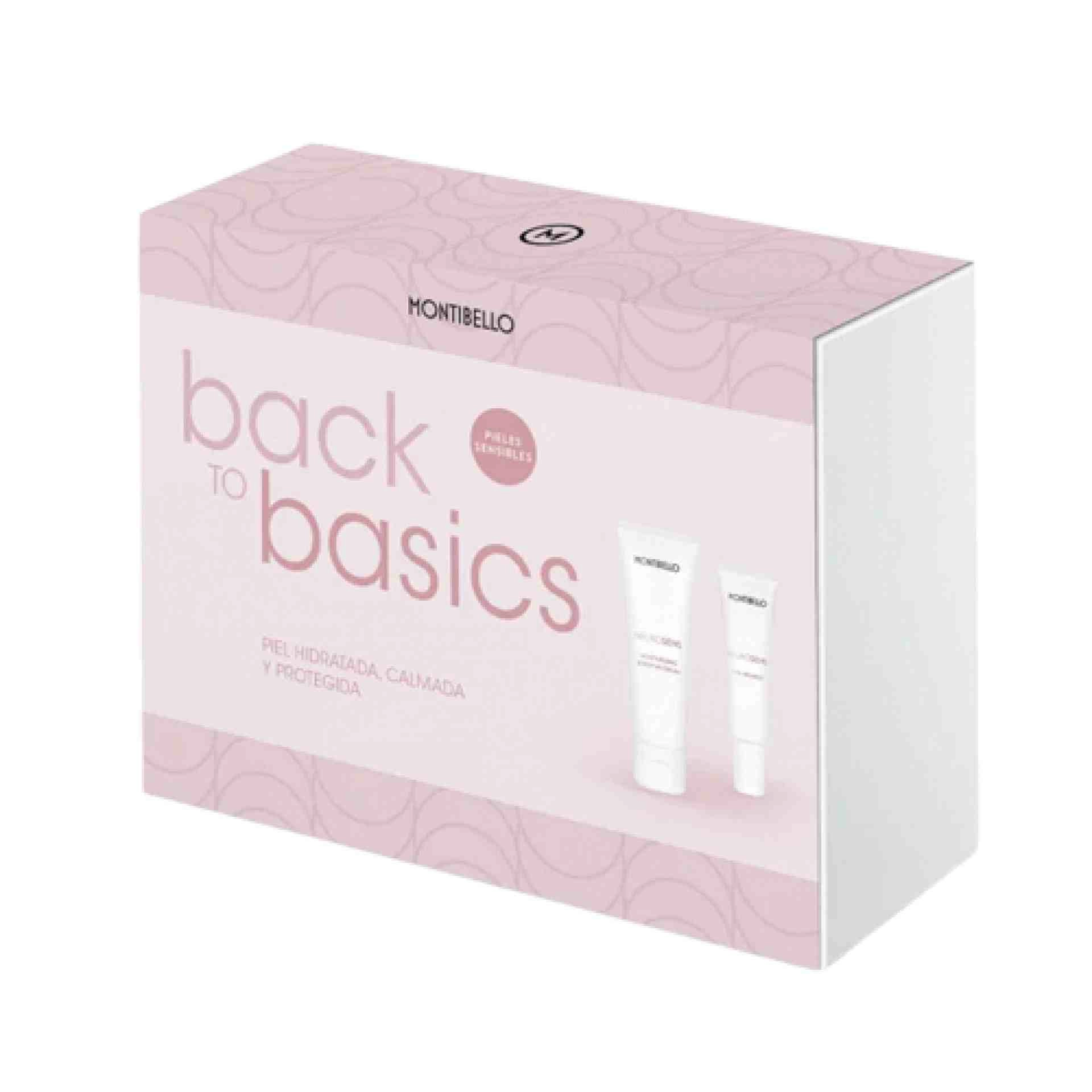 Pack para Hidratar, Calmar y Proteger la Piel Sensible | SOS Redness 30ml + Moisturising Sensitive Cream 50ml - Back to Basics - Montibello ®