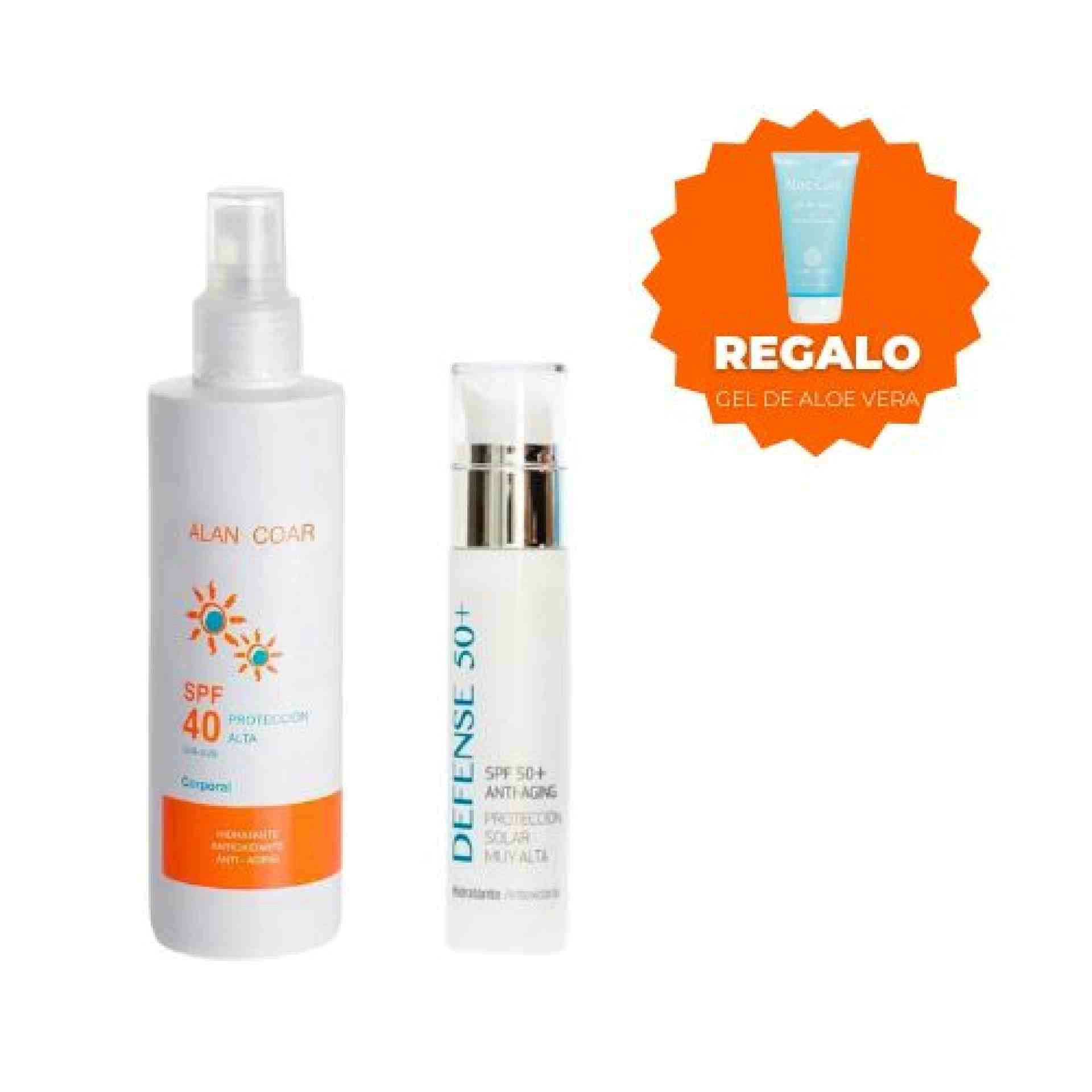 Pack Solar Facial + Corporal SPF 20 - Alan Coar ®