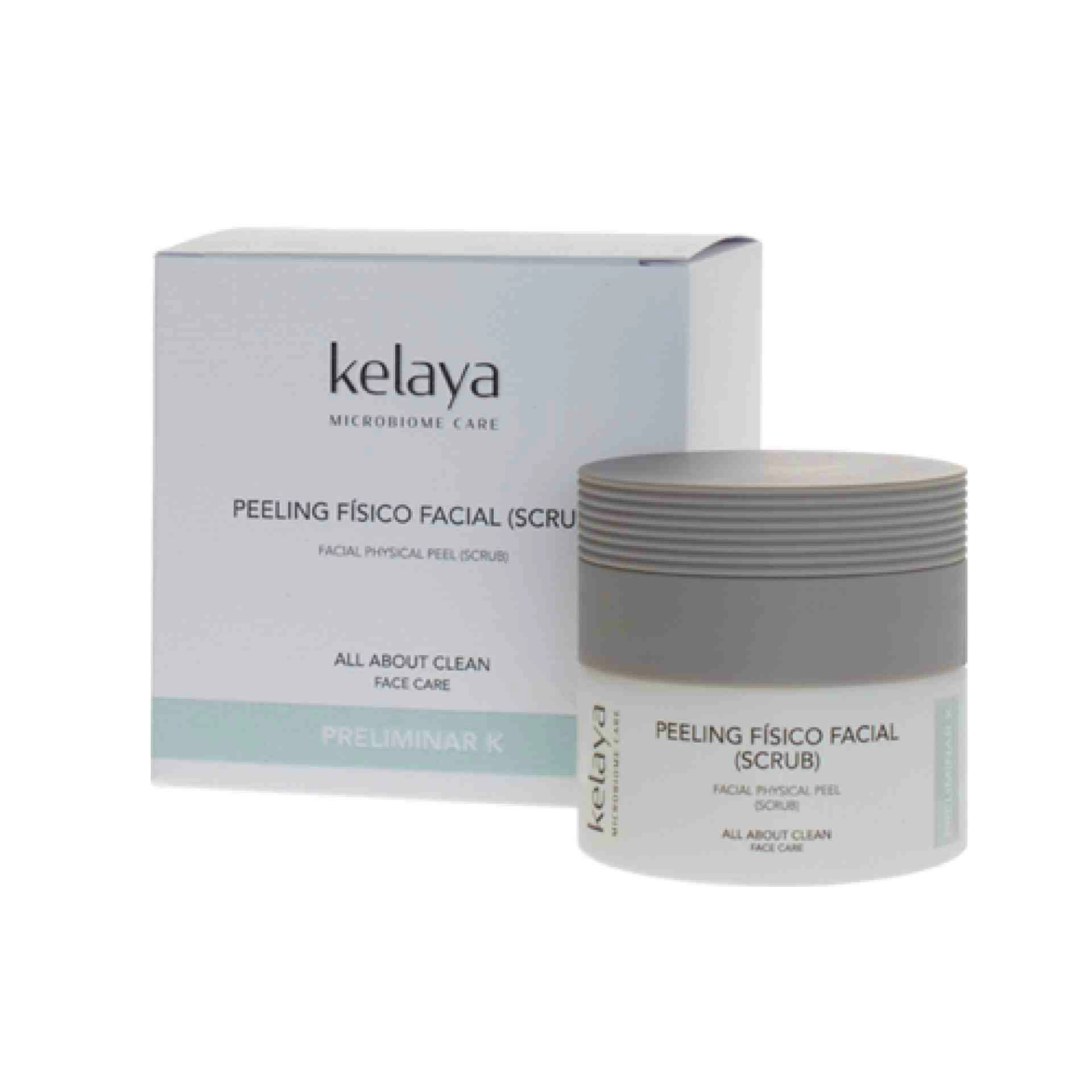 Peeling Físico Facial (Scrub) 50ml - Preliminar K - Kelaya ®