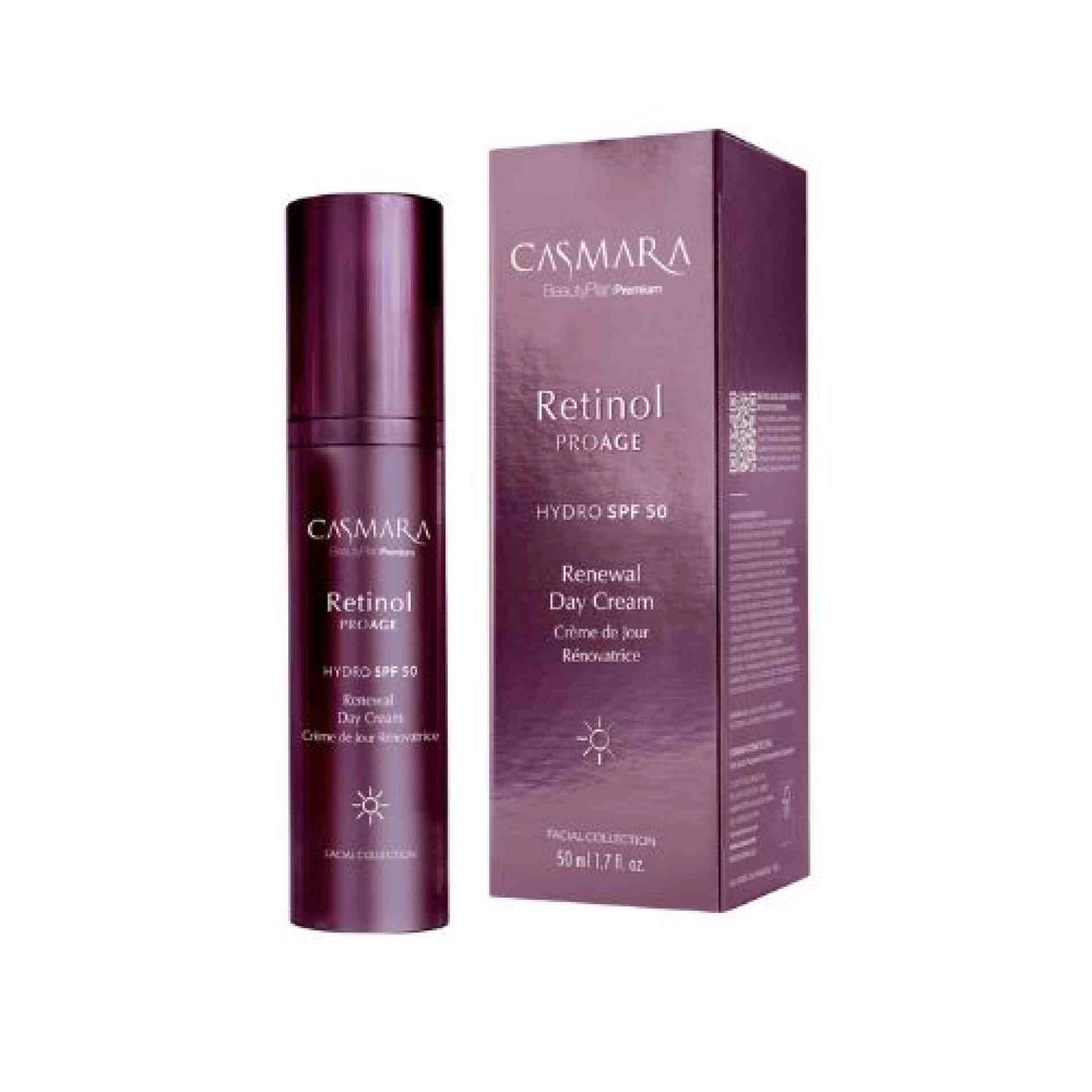 Renewal Day Cream SPF50 | Crema antiedad de día 50 ml- Retinol PROAGE - Casmara ®