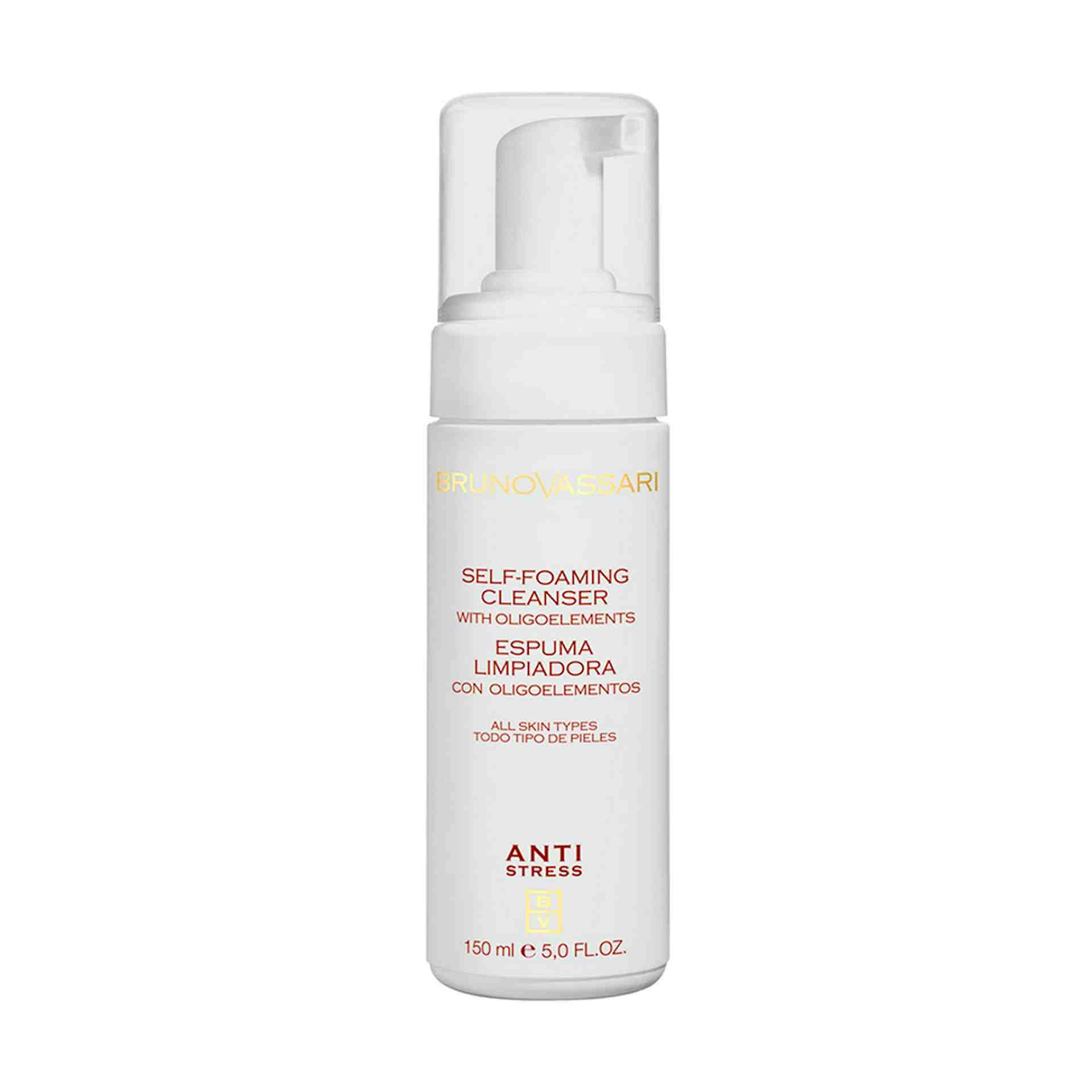 Self Foaming Cleanser | Espuma limpiadora 150ml - Anti-Stress - Bruno Vassari ®