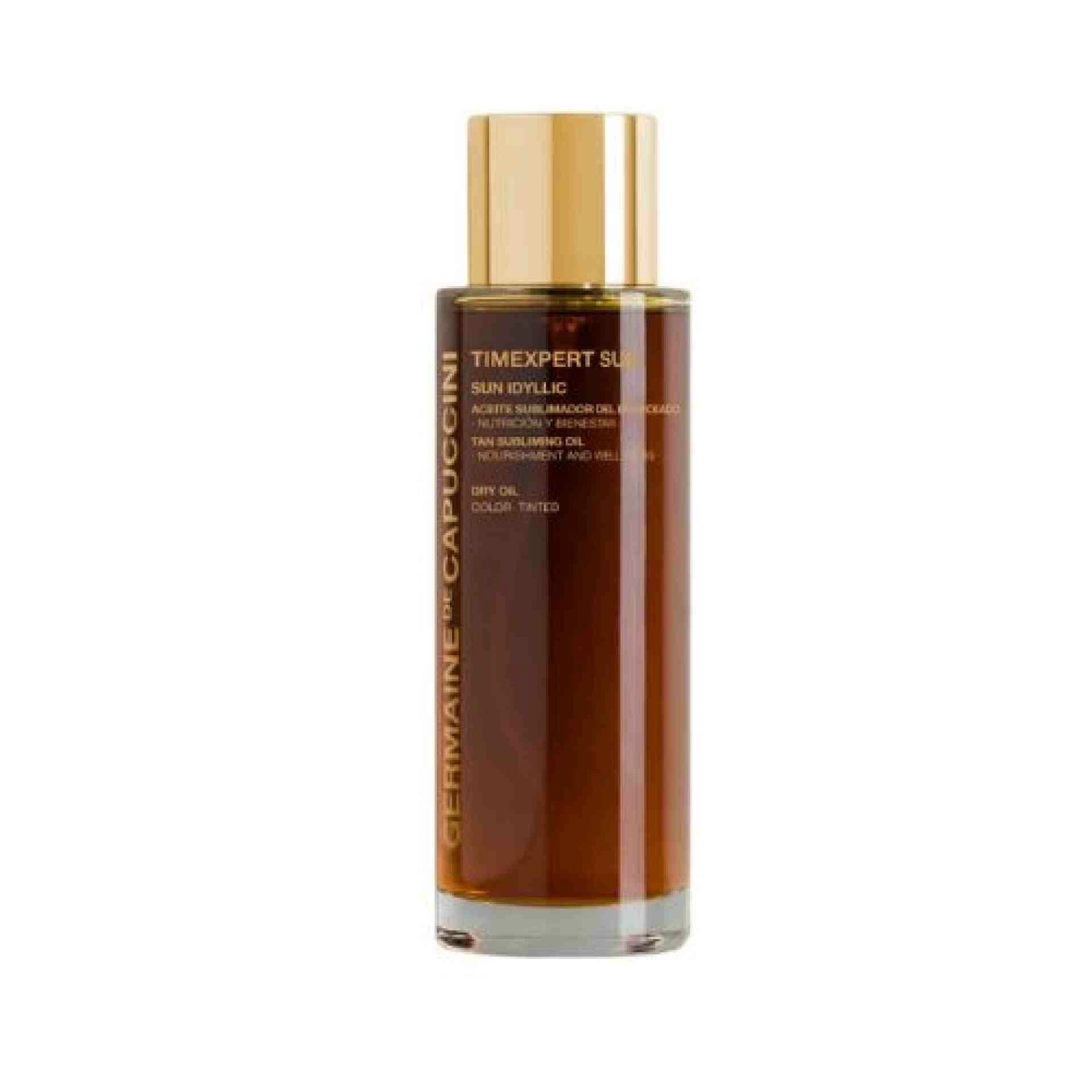 Sun Idyllic Dry Oil | Aceite bronceador 100 ml - Timexpert Sun - Germaine de Capuccini ®