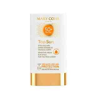 Top Sun SPF50+ | Stick solar para zonas sensibles 18g - Mary Cohr ®