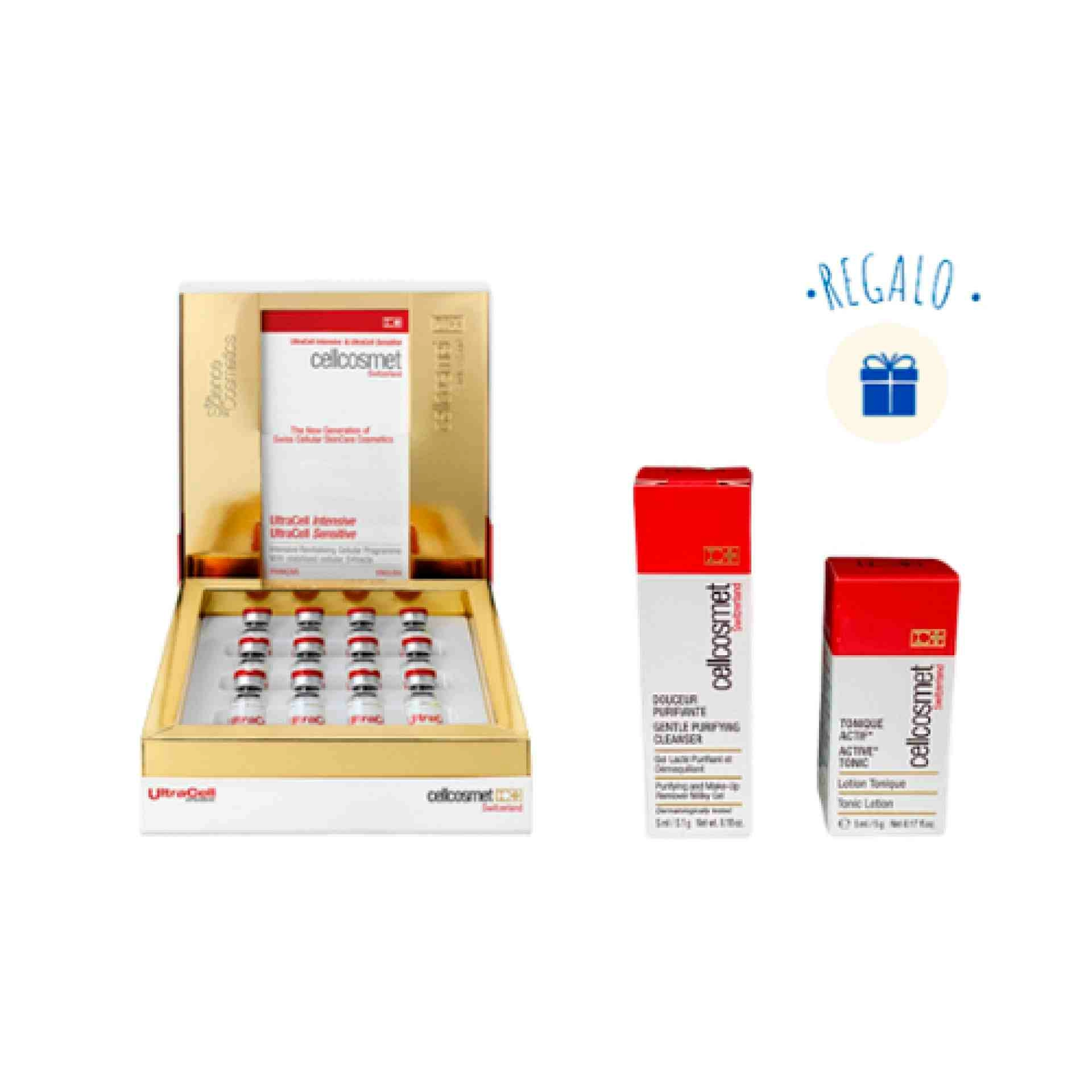 Ultracell Intensive 12x1ml | Concentrado Hidratante - Cellcosmet ®